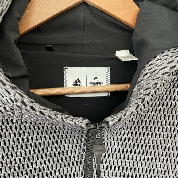Adidas Reigning Champ Spacer Mesh ZNE Jacket sz M - Picture 3 of 6